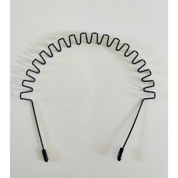 🆕Men A-New 6pcs Metal Fashion Unisex Wavy Outdoor Sport Simple Elastic Headband - Picture 4 of 14